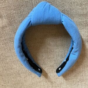 Lele Sadoughi blue headband